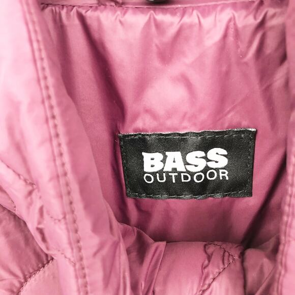 Bass Outdoors Womens Olympic Packable Insulated Jacket Medium Purple Zip Up NWT - Picture 6 of 10
